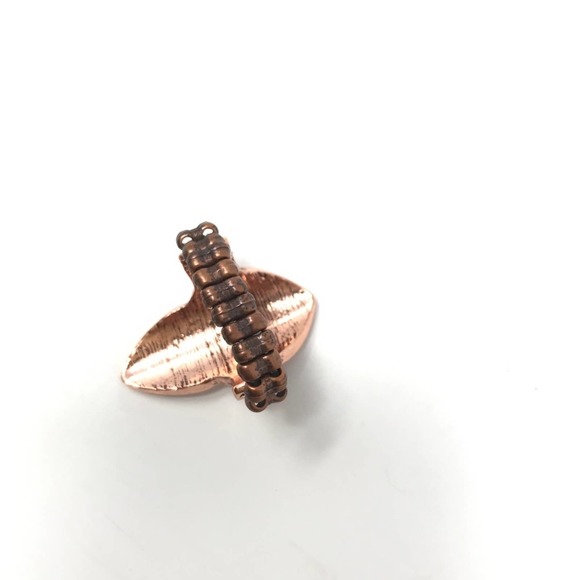 Copper Shield Adjustable Ring - Picture 2 of 2